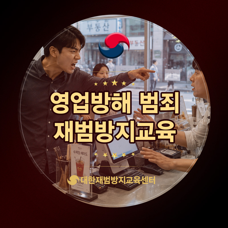 타인의 정상적인 영업을 방해한 행동을 깊이 반성합니다